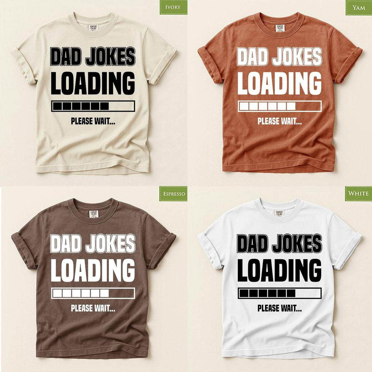 Funny Fathers Shirt, Dad Jokes Comfort Colors® Tee, Sarcastic Gift for Papa
