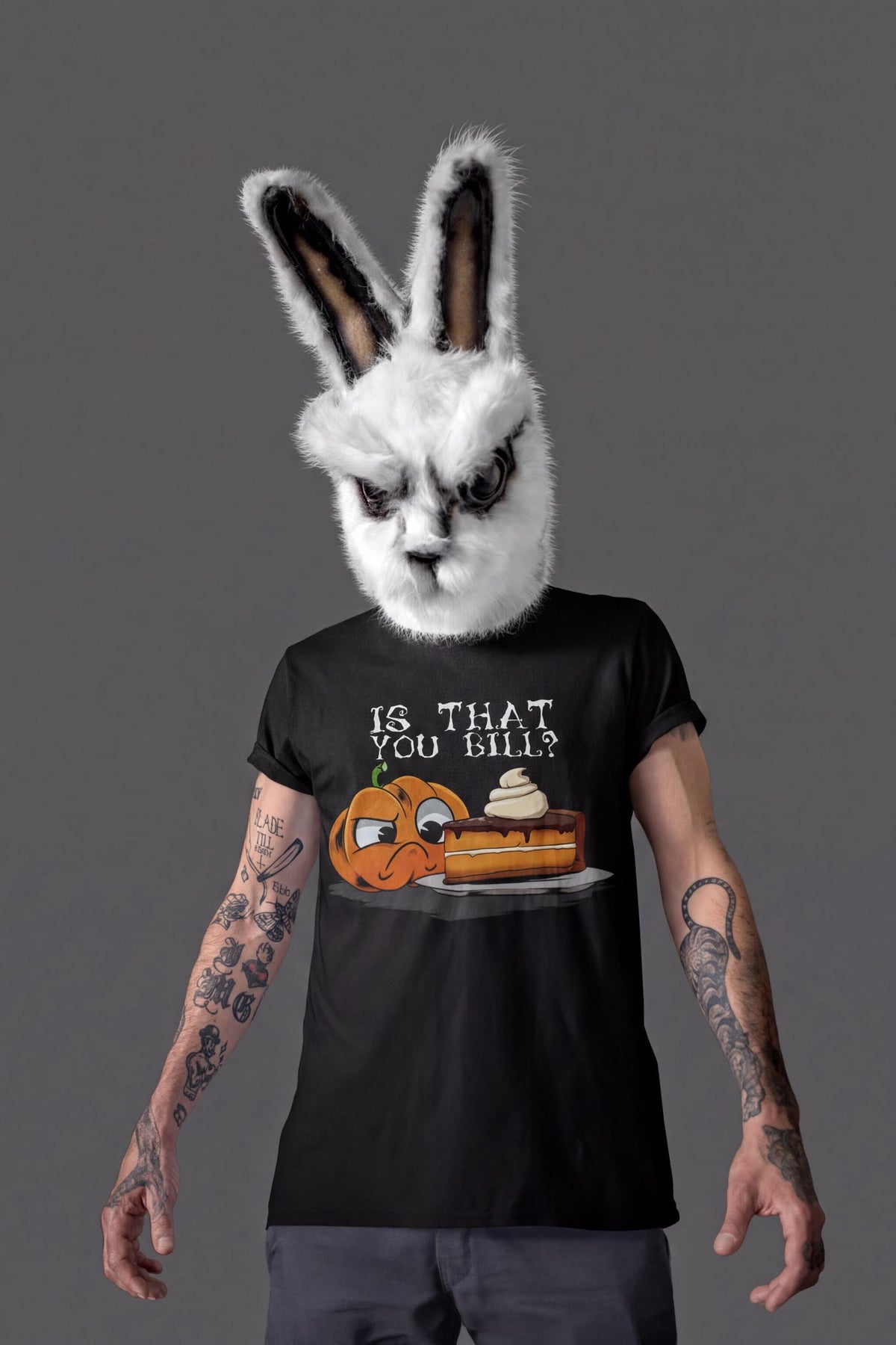 Comfort Colors® Halloween Funny Pumpkin Cake Shirt, Spooky Season Tee, Trick Or Treat Costume Top
