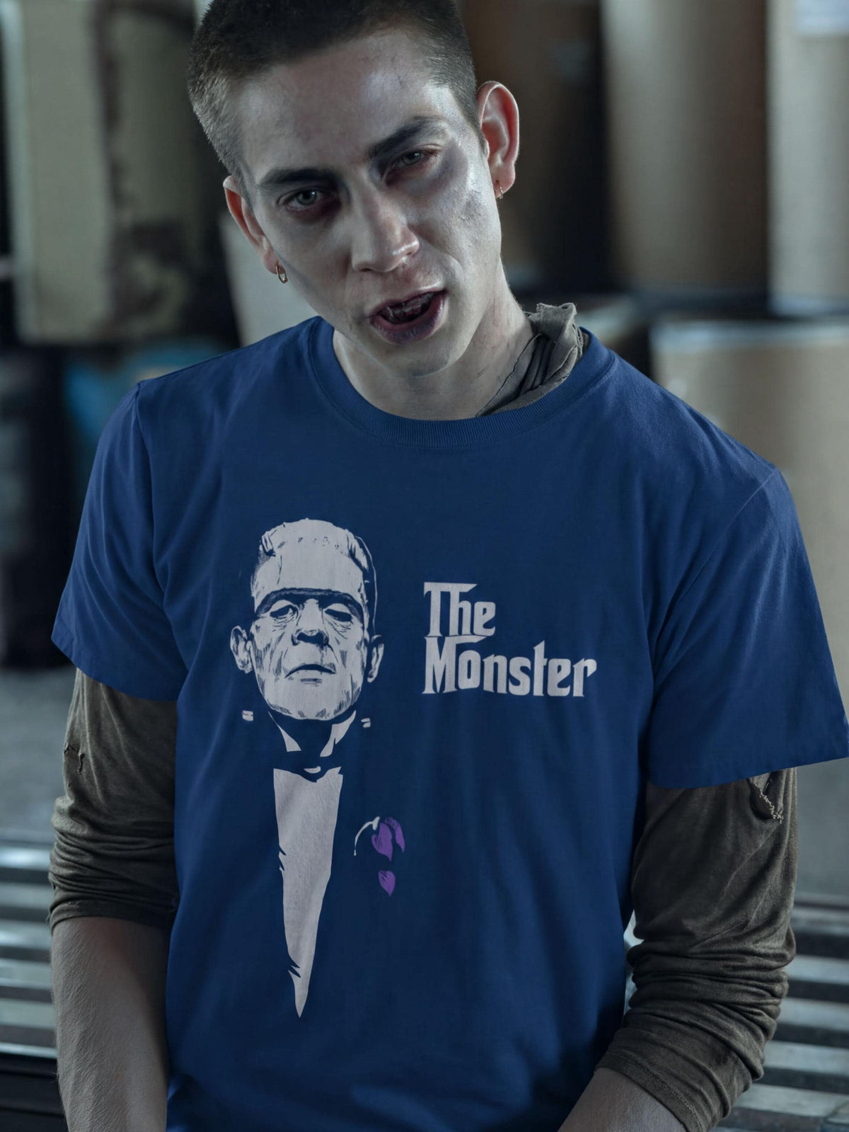Comfort Colors® The Monster God father Style Shirt, Halloween Tee, Trick Or Treat Tshirt, Fall Autumn Top