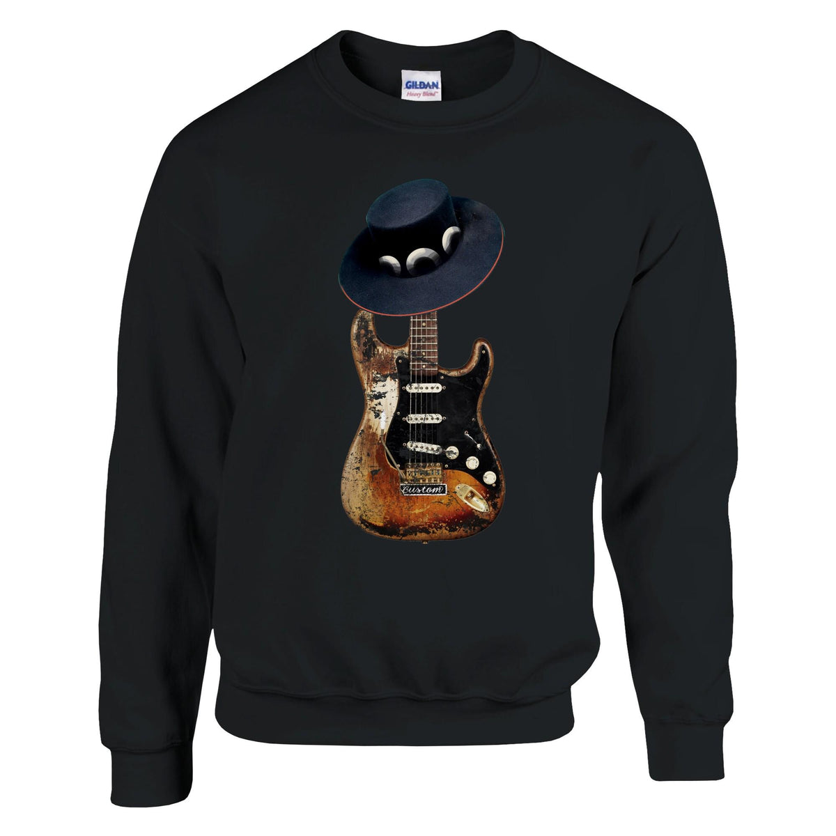 Stevie Ray Tribute Number One Guitar SRV 1959 American Blues Music Sweatshirt Sweater Hoodie Hoody