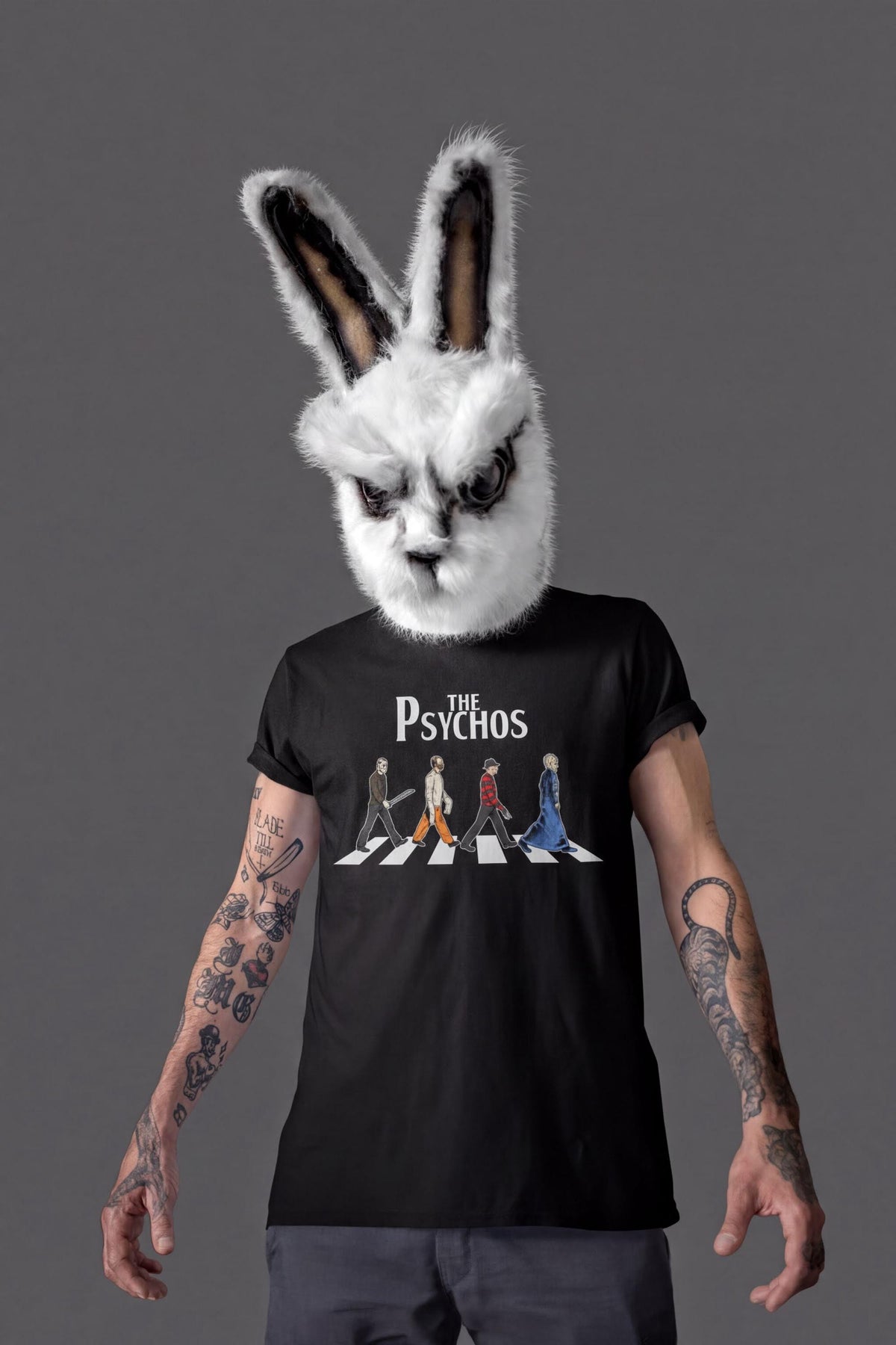 Comfort Colors® The Psychos Halloween Shirt, Slasher Movie Tee, Horror Characters Tshirt