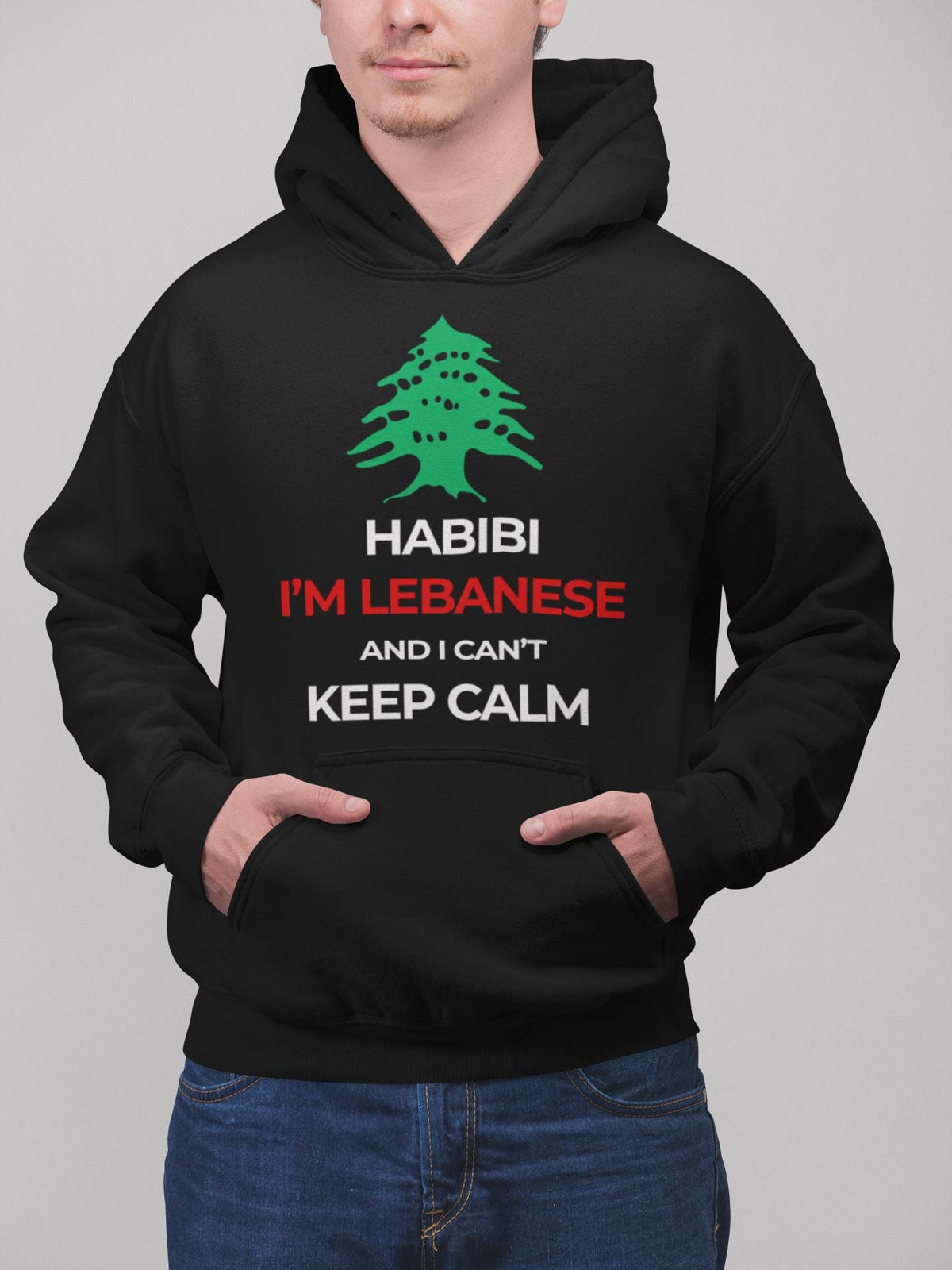 Habibi I'm Lebanese T-Shirt, Cedar Tree Lebanon Hoodie, Cant Keep Calm Sweatshirt, Lebanese Pride Gift Idea For Her Family