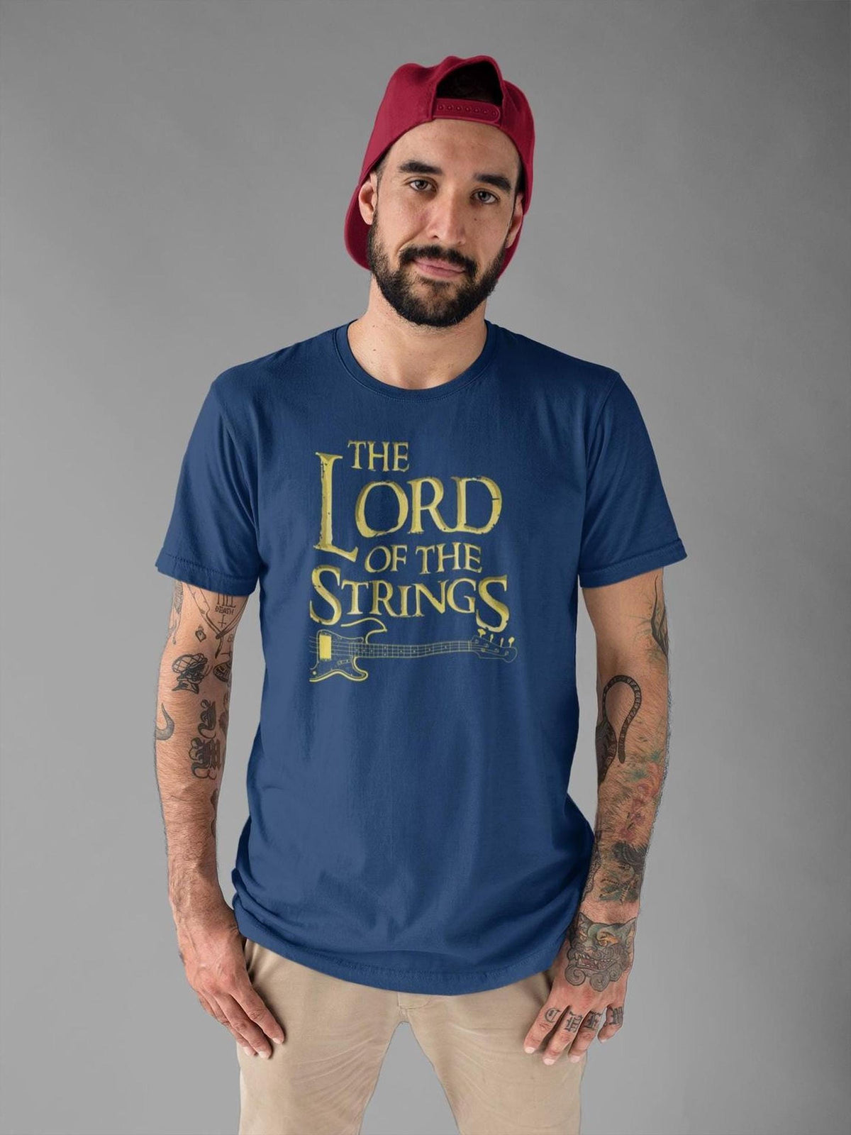 Comfort Colors® Bass Player T shirt, Lord Of the Strings Bass Guitar Tee, Bassist Gift