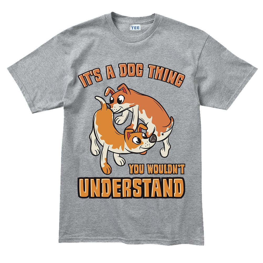 Mens It's a Dog Thing Sniffing Butts Funny Beagle T shirt Tee Top T-shirt