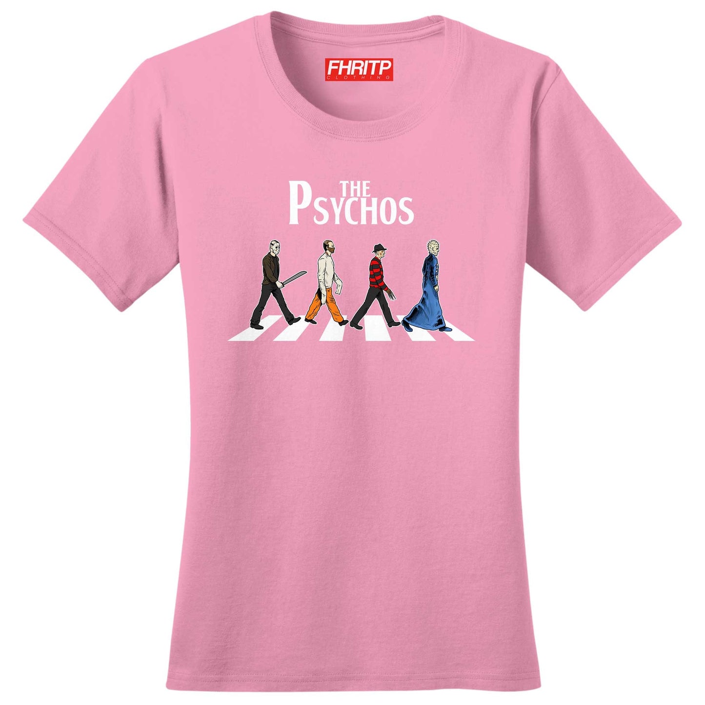 The Psychos Halloween Ladies T shirt - R952