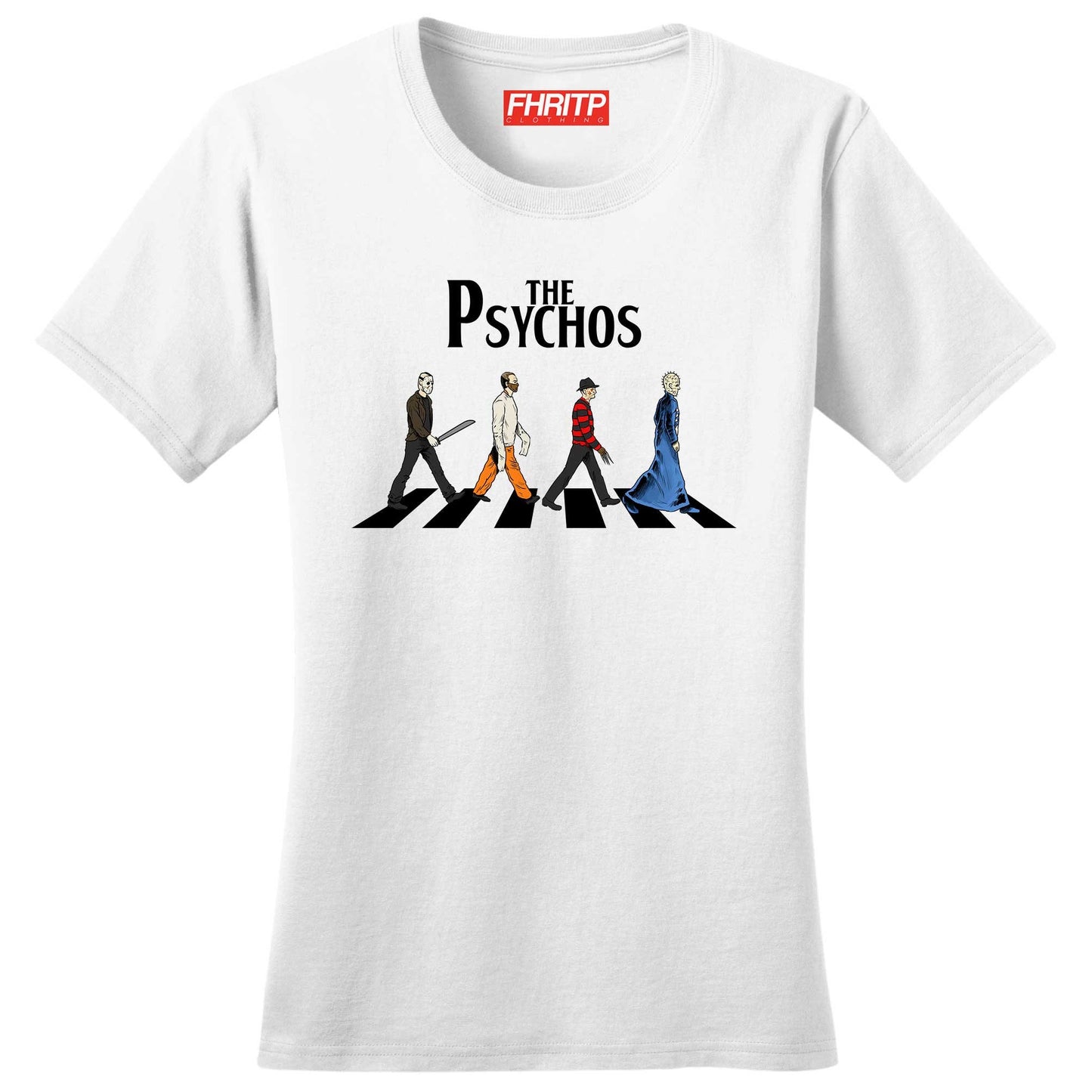 The Psychos Halloween Ladies T shirt - R952