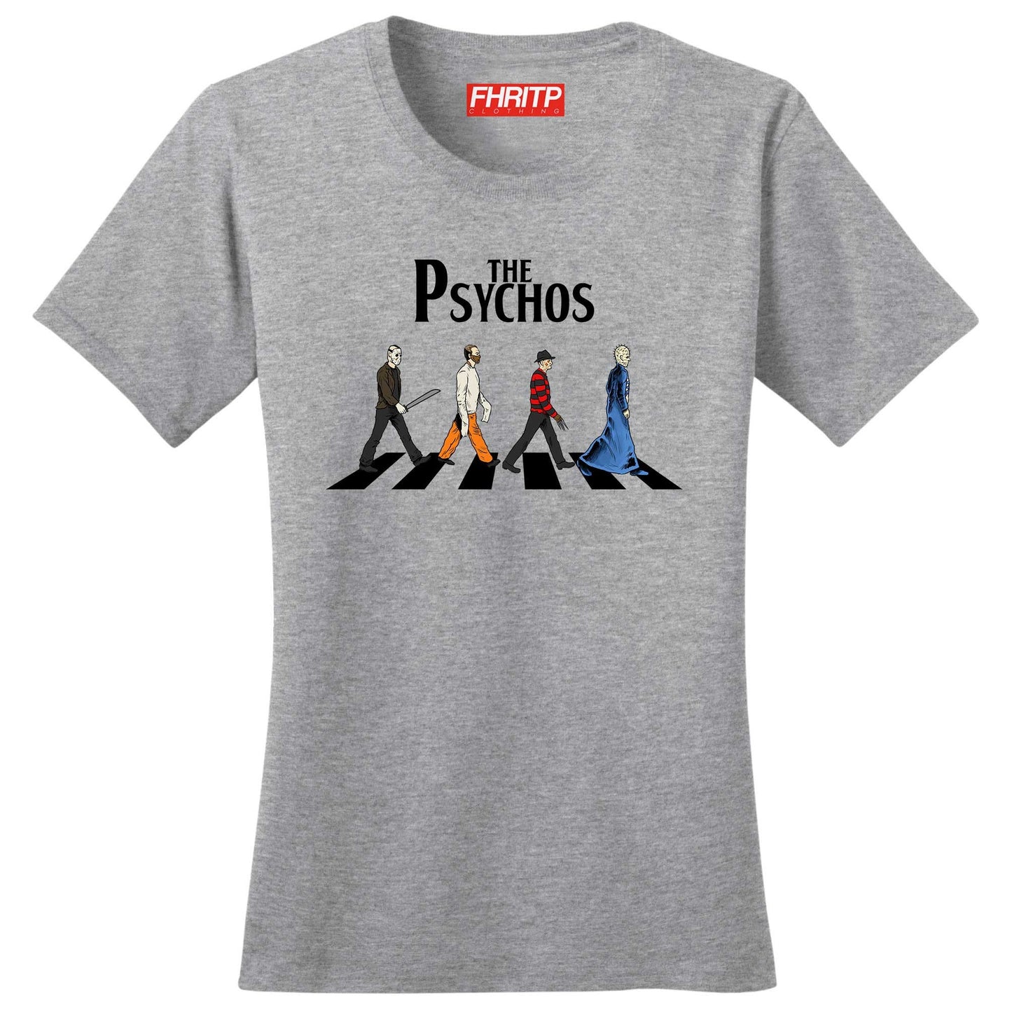 The Psychos Halloween Ladies T shirt - R952
