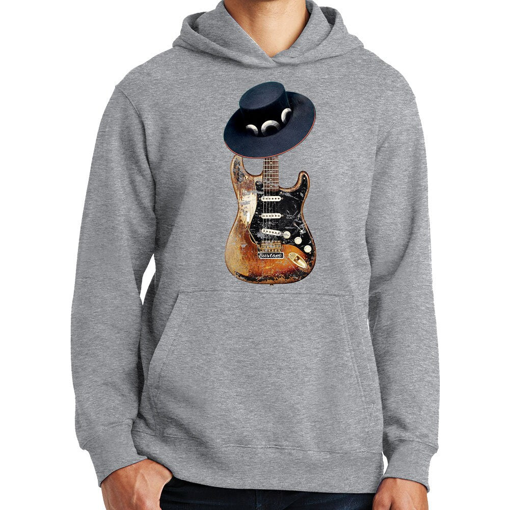 Stevie Ray Tribute Number One Guitar SRV 1959 American Blues Music Sweatshirt Sweater Hoodie Hoody