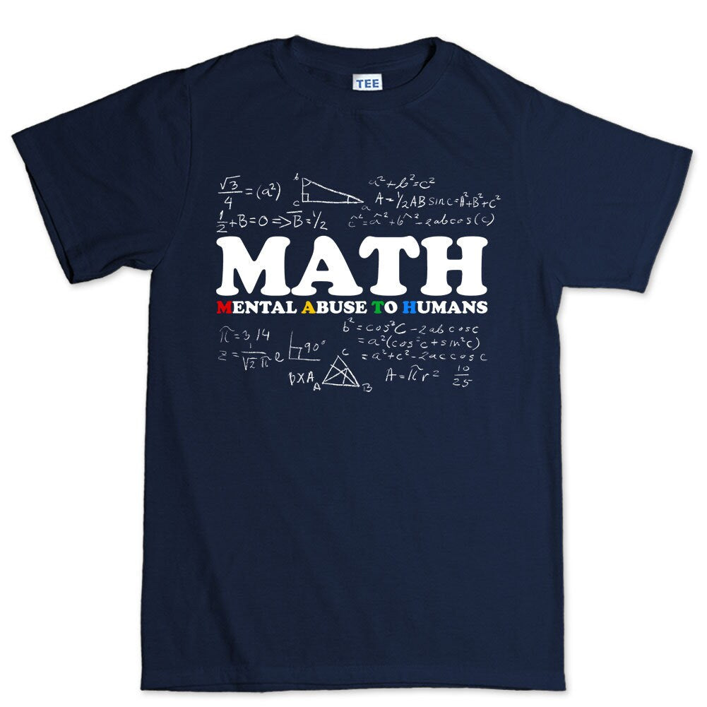 Mens MATH Definition Funny Spoof School T shirt Tee Top T-shirt