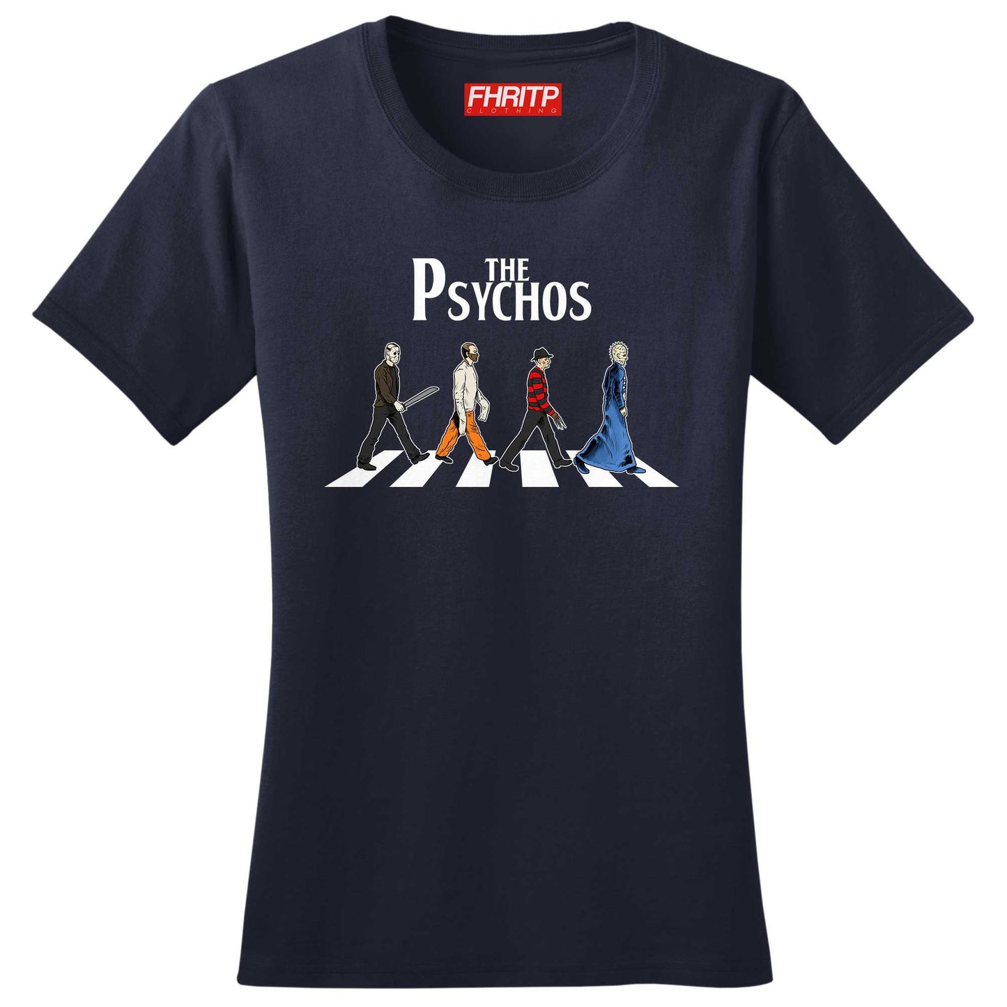 The Psychos Halloween Ladies T shirt - R952