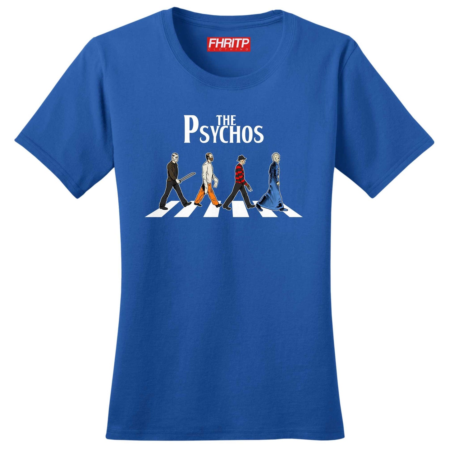 The Psychos Halloween Ladies T shirt - R952