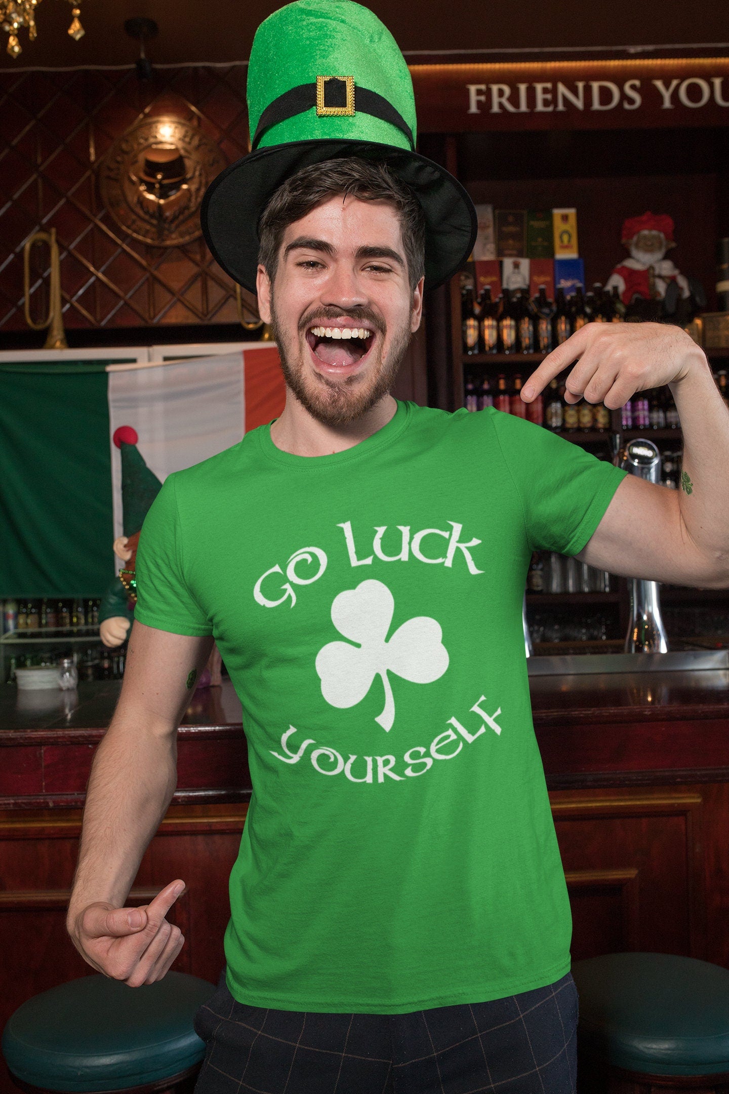 St Patrick Day Lucky Your Self Shirt, Celebrate Shamrock T-Shirt, Saint Patrick Charm Shirt, St Paddy Day Outfit, Happy Irish Patrick Gift
