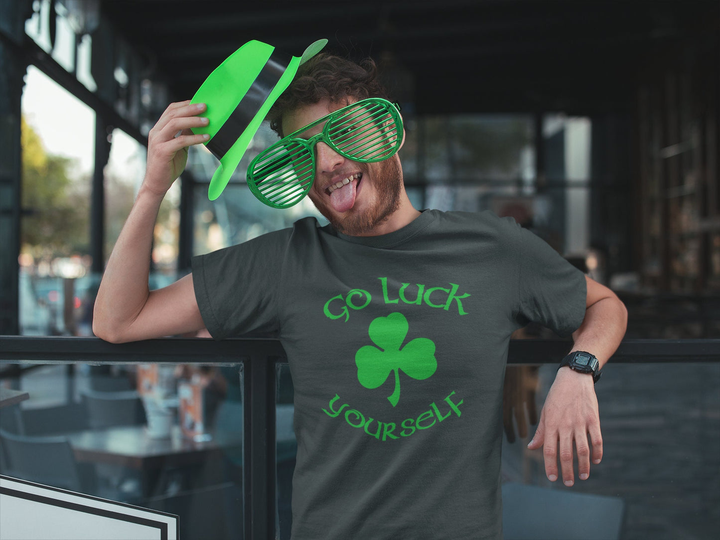 St Patrick Day Lucky Your Self Shirt, Celebrate Shamrock T-Shirt, Saint Patrick Charm Shirt, St Paddy Day Outfit, Happy Irish Patrick Gift