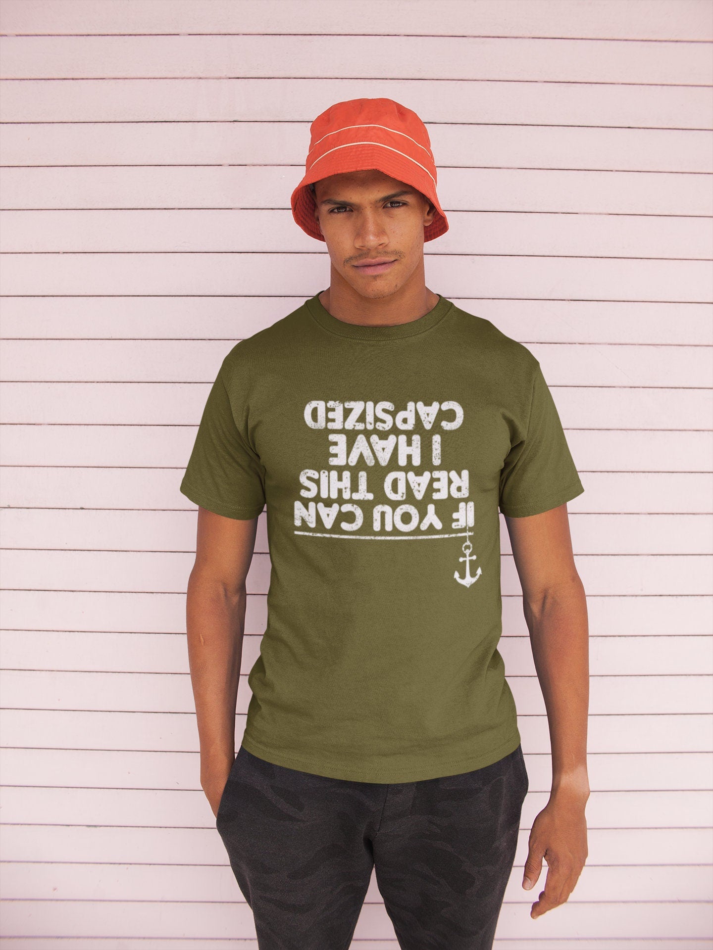 If You Can Read This I Have Capsized Sailing Fishing Boat T-shirt