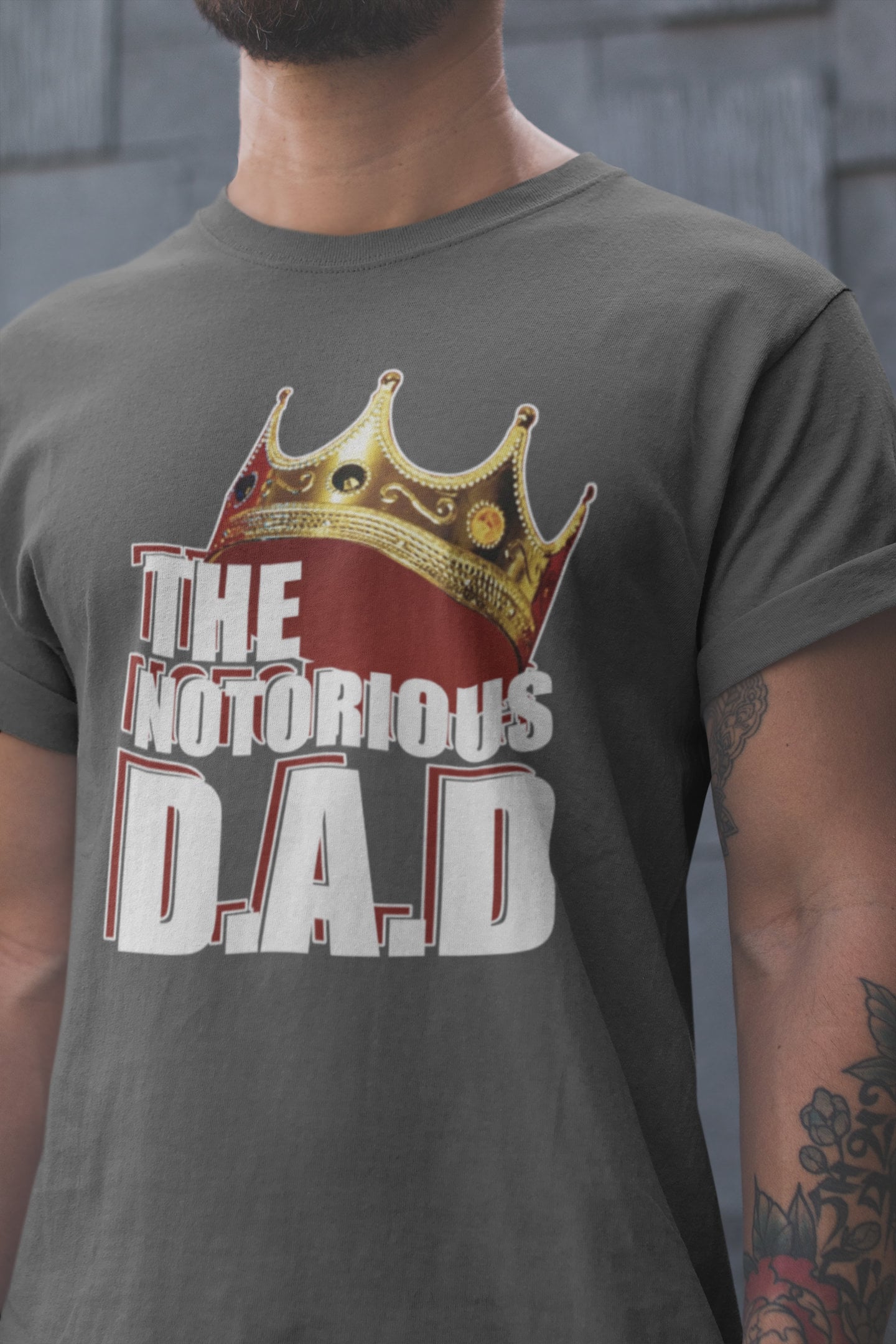 The Notorious Dad T-Shirt, Fathers Day Gift Shirt, Funny Fathers Day Gifts for Dad, Funny Dad T-Shirt, Dad Jokes Shirt, Notorious DAD Shirt