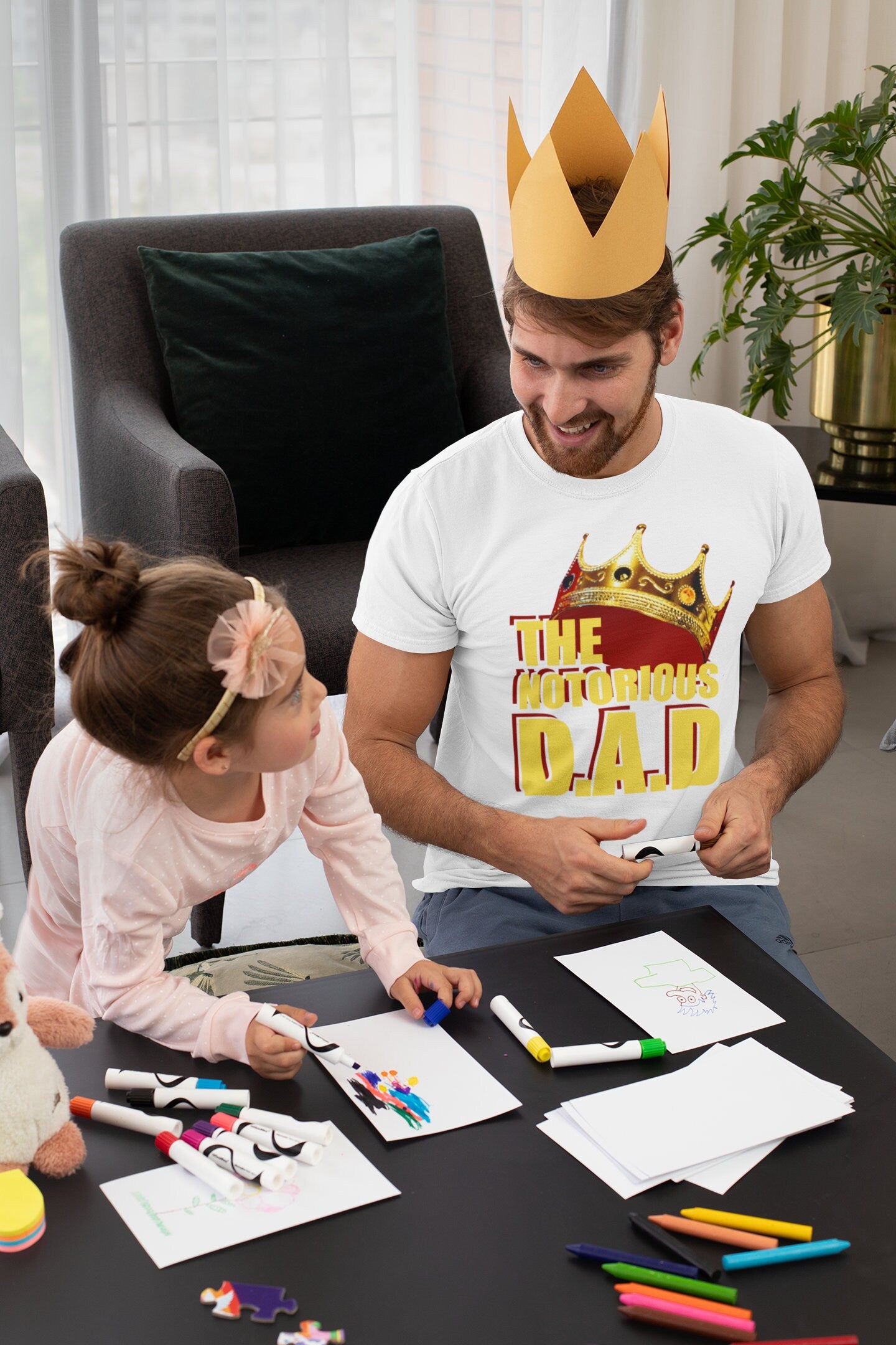 The Notorious Dad T-Shirt, Fathers Day Gift Shirt, Funny Fathers Day Gifts for Dad, Funny Dad T-Shirt, Dad Jokes Shirt, Notorious DAD Shirt