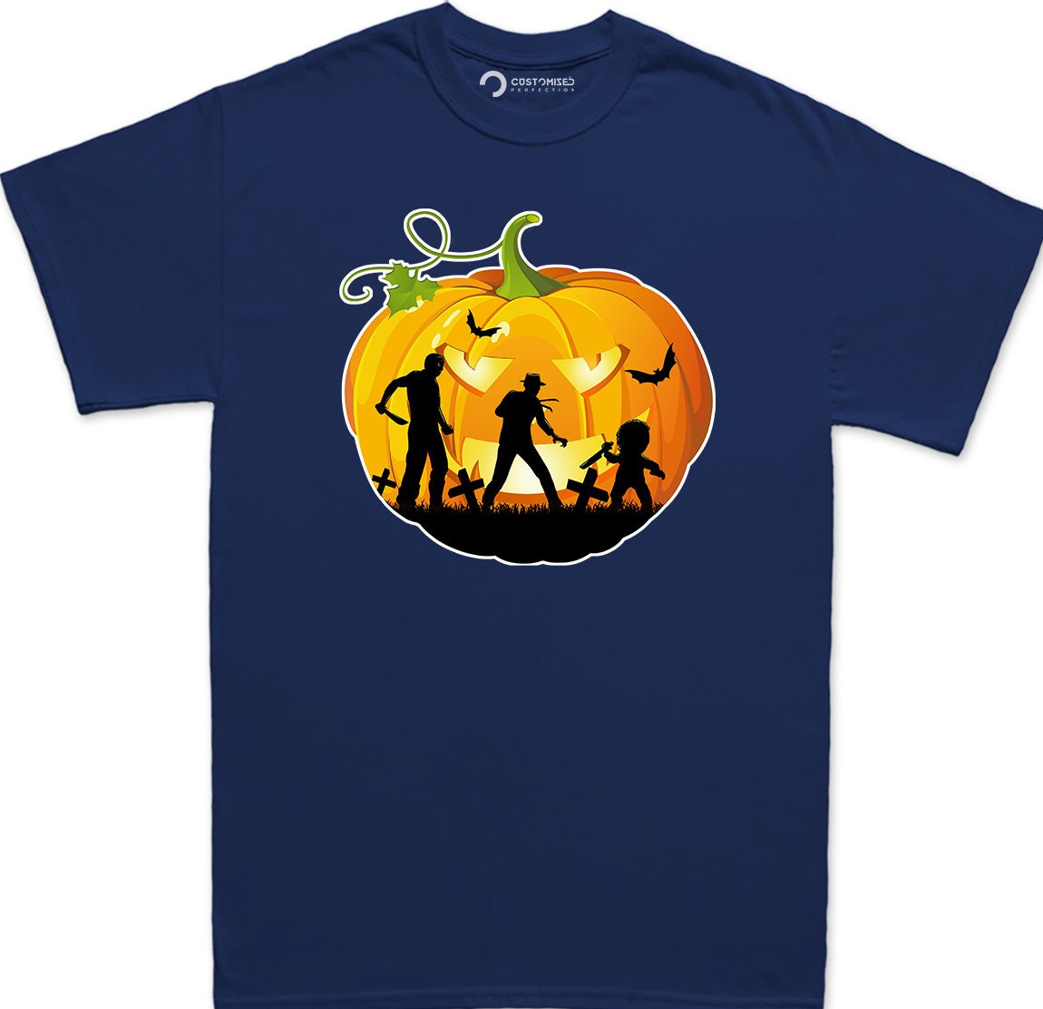 Halloween Shirt, Freddy Chucky Jason Mask, Halloween Costumes T shirt for Men, Halloween Gifts, Pumpkin Fall Shirt, Halloween Graphic Tee