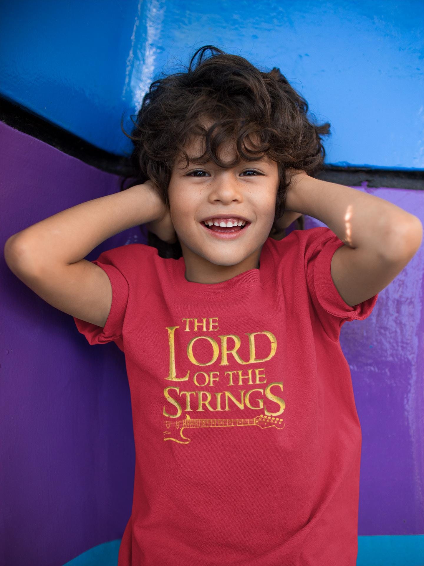 Mens Lord Of the Strings Guitar Player Parody Funny T shirt Tee Top T-shirt