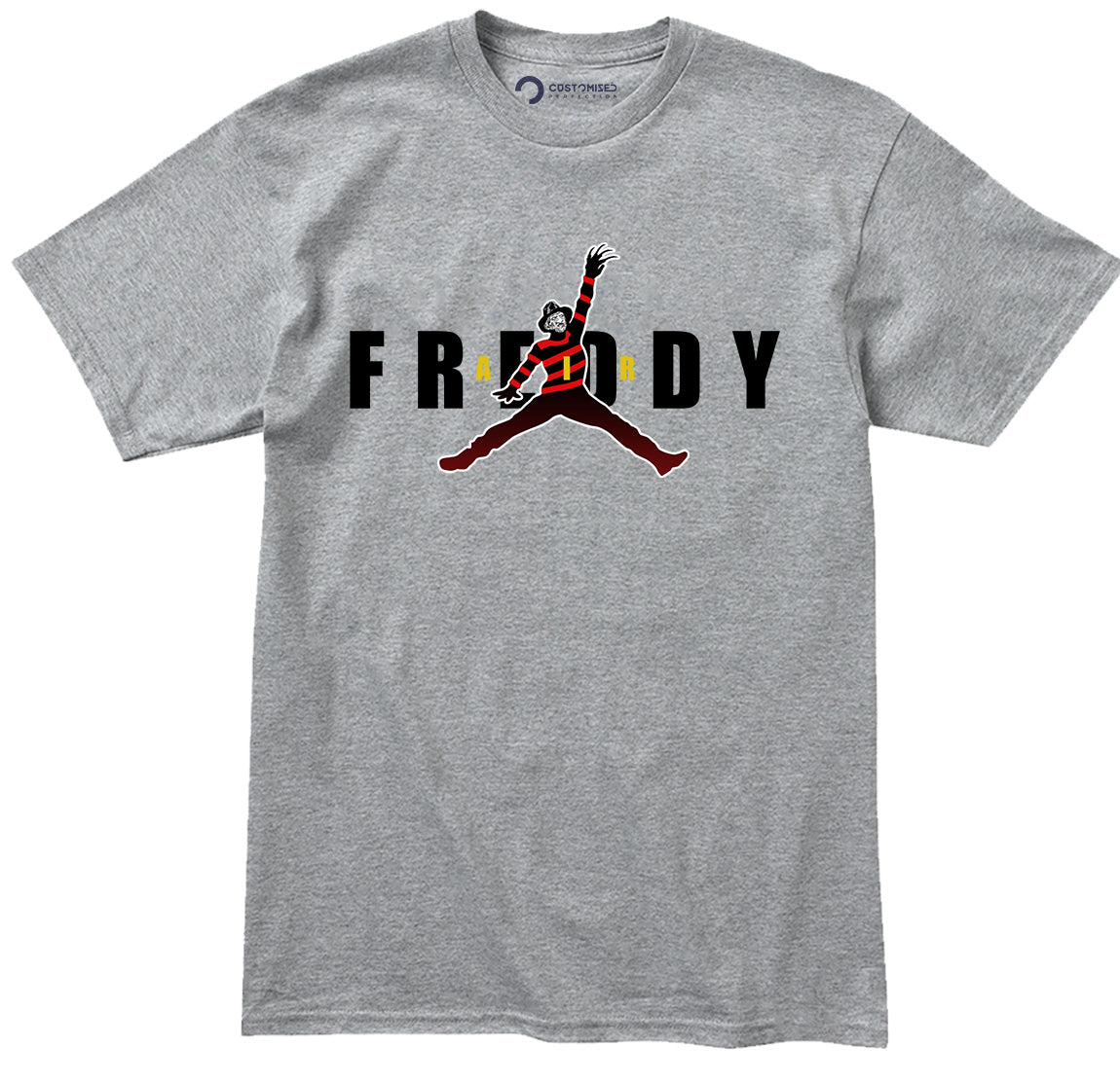 Halloween Freddie Krueger Graphic Tee - Horror Movie T-Shirt - Tshirt for Boys - Funny Halloween T-Shirt