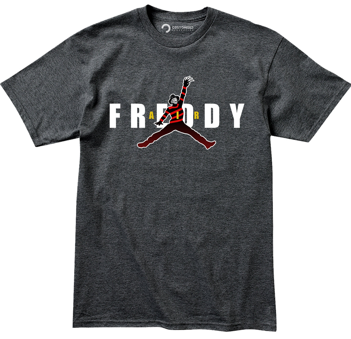 Halloween Freddie Krueger Graphic Tee - Horror Movie T-Shirt - Tshirt for Boys - Funny Halloween T-Shirt