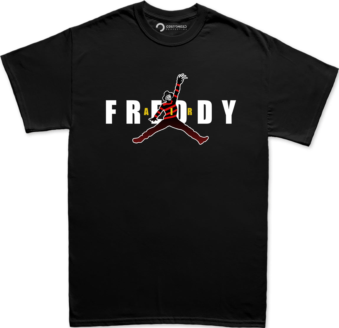 Halloween Freddie Krueger Graphic Tee - Horror Movie T-Shirt - Tshirt for Boys - Funny Halloween T-Shirt
