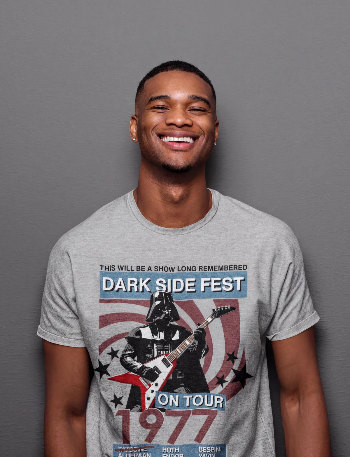 Comfort Colors® Darth Playing Guitar T-shirt, Tatooine Music Fest Tee