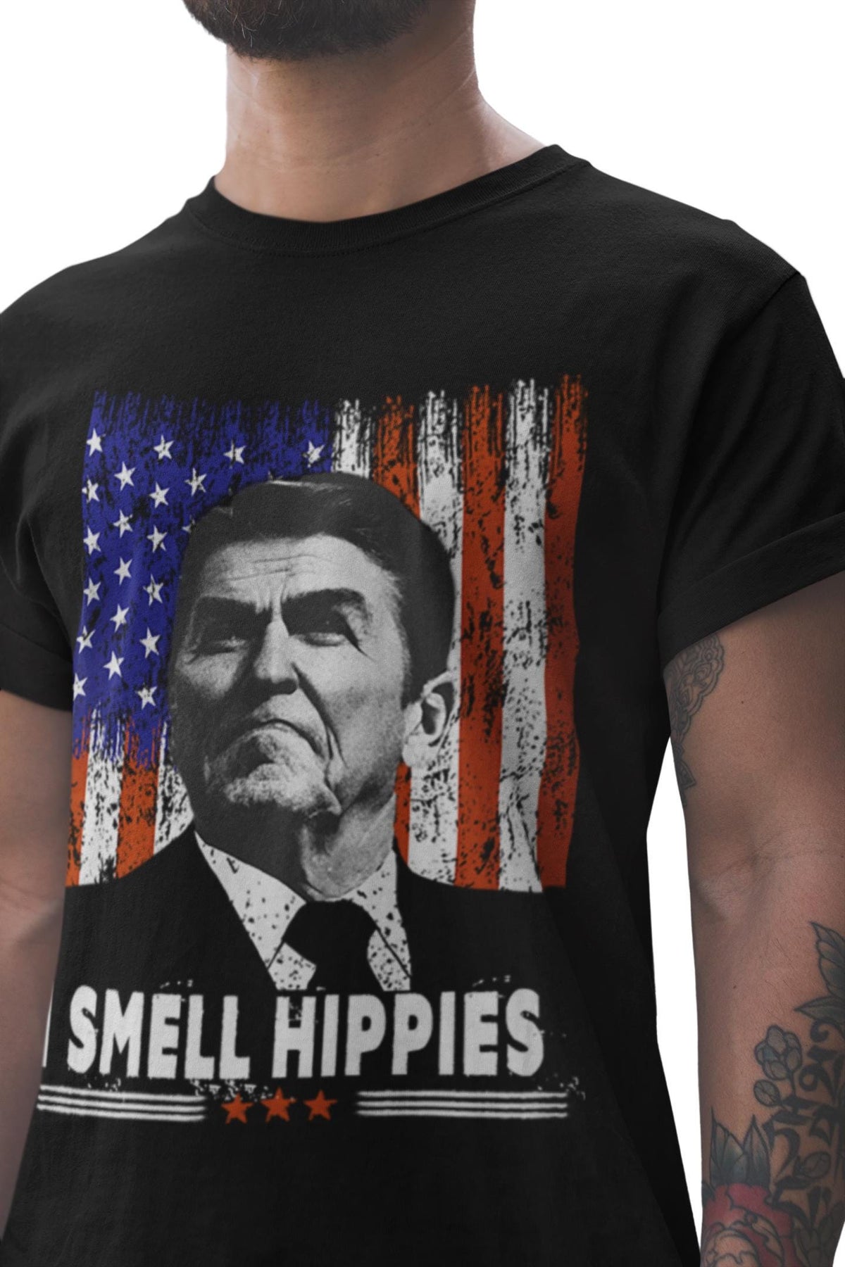 Republican Shirt, Patriotic Ronald Reagan Design, Conservative Tee