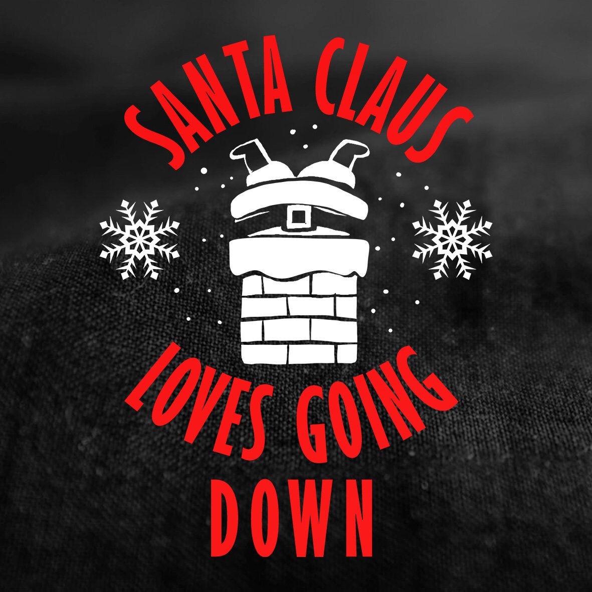 Funny Santa Loves Going Down Christmas Shirt, Rude Xmas Gift