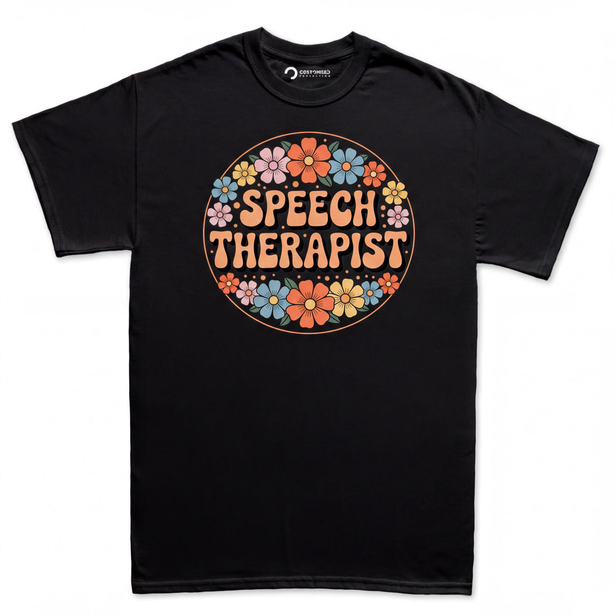 Speech Therapist Shirt | Retro Floral SLP Hoodie | Speech Language Gift