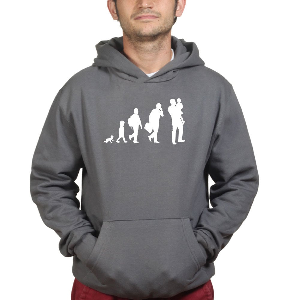 Evolution Of Dad Father's Day Gift for Daddy Birthday Hoodie Shirt - R1981