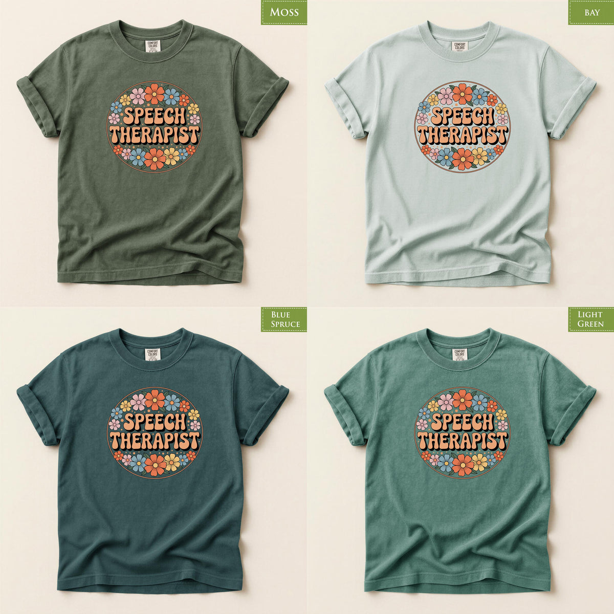 Comfort Colors® Speech Therapist Shirt, Special Education Teacher Tee, SPED Appreciation Gift