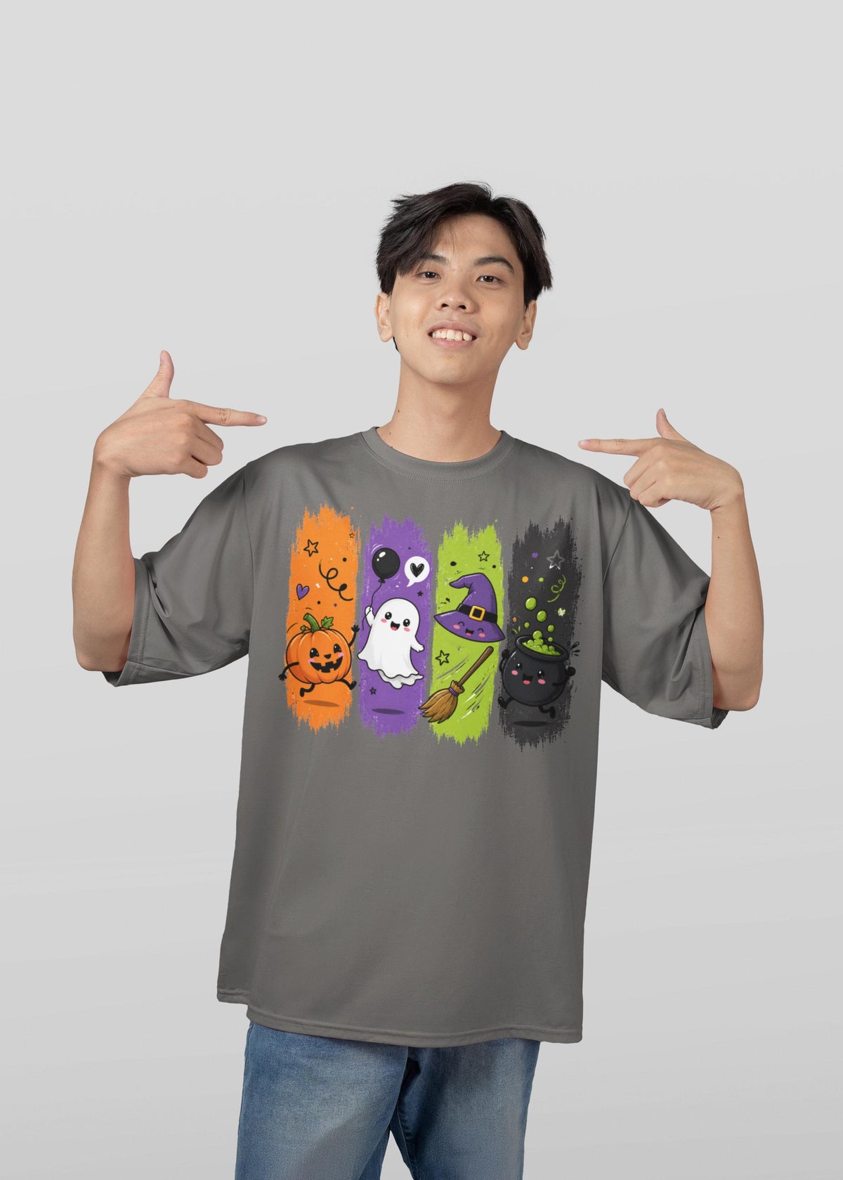 Comfort Colors® Cute Halloween School Friends Shirt, Back to School Cute top, Spooky Fall Classroom Educator Tee