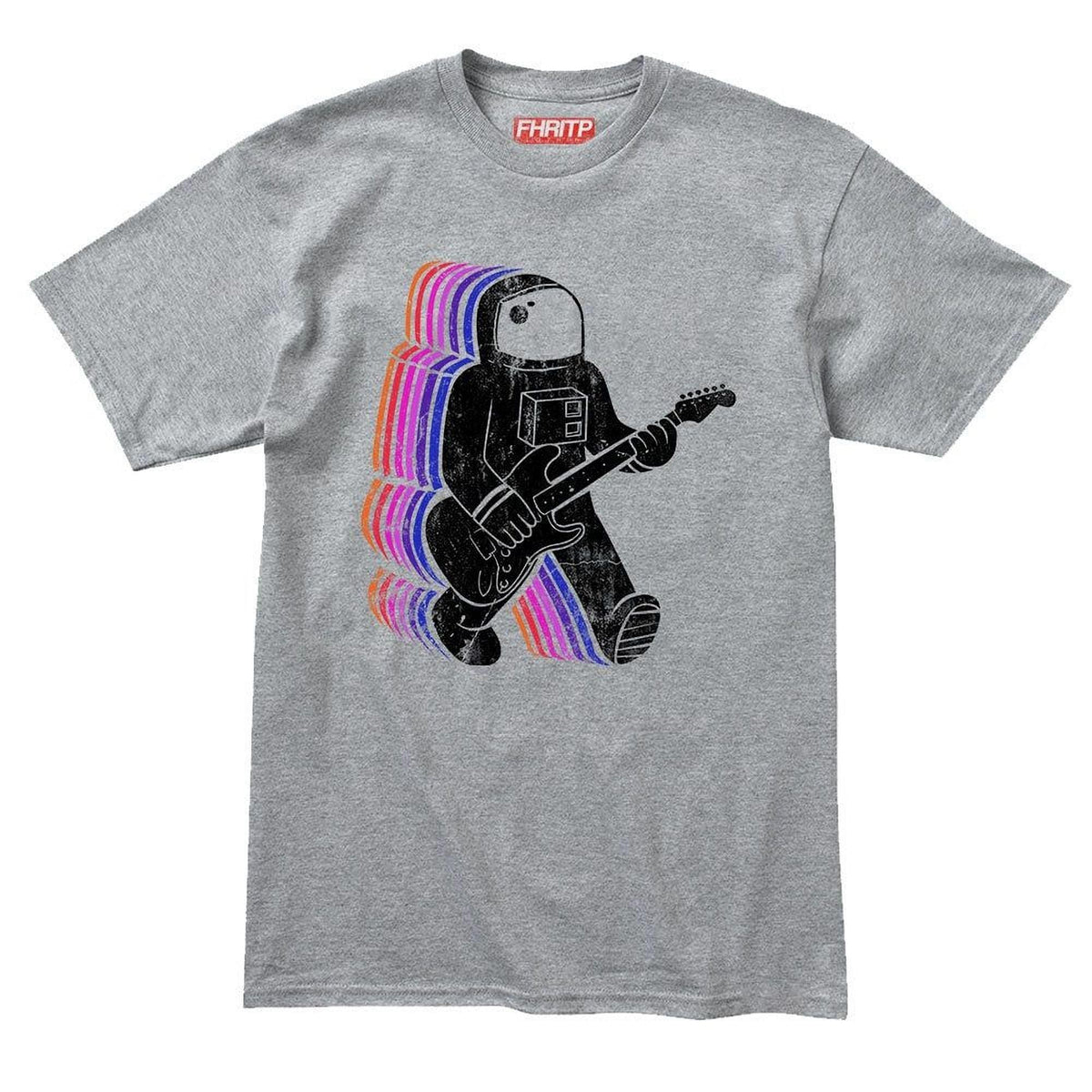Astronaut Guitar T-Shirt, Electric Guitar Player, Rock Music Gift