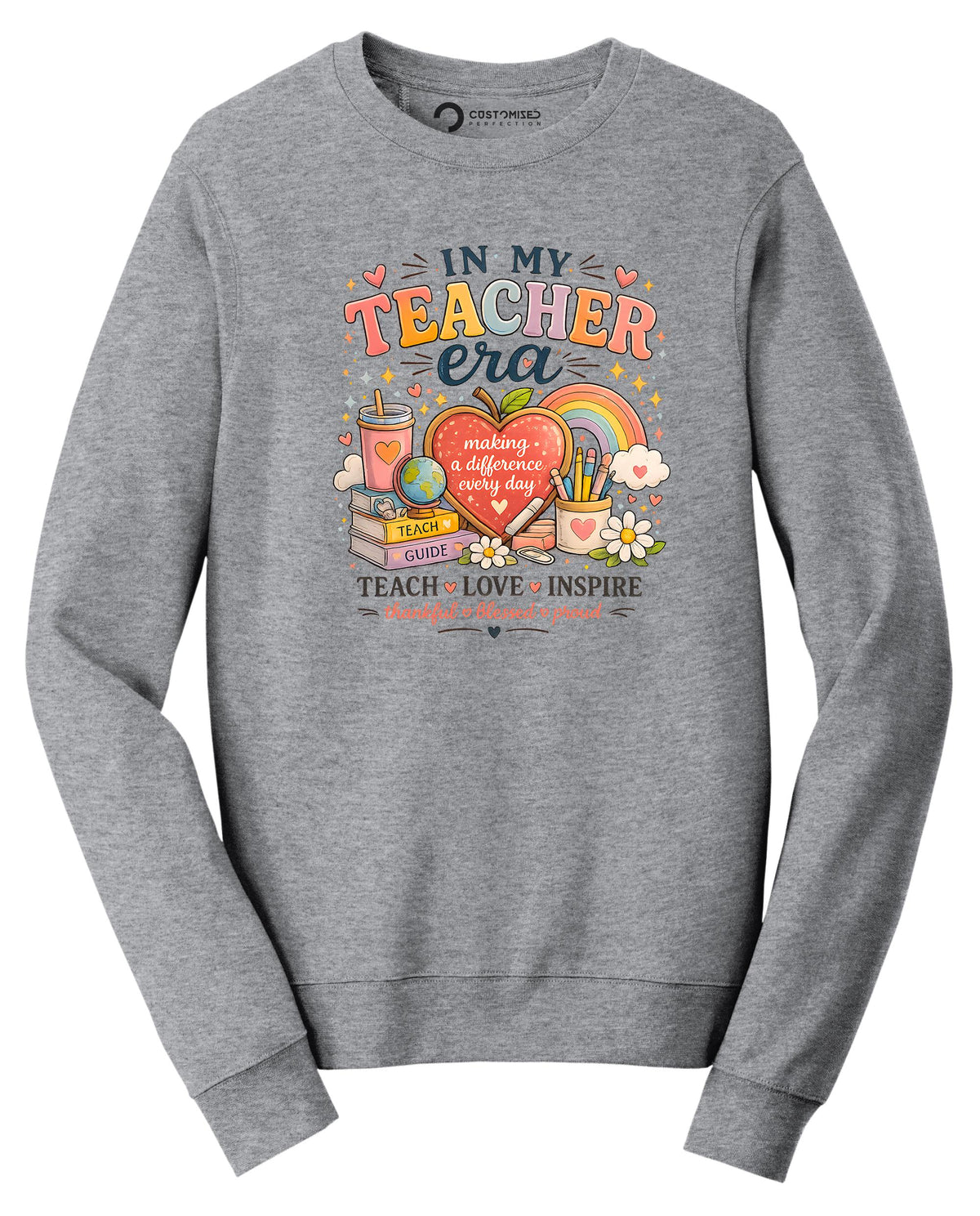 In My Teacher Era Shirt | Teach Love Inspire Hoodie | Thankful Blessed Gift