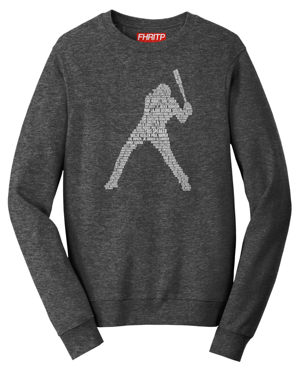 Baseball Player Legends Pitcher Catcher Tribute Sweatshirt
