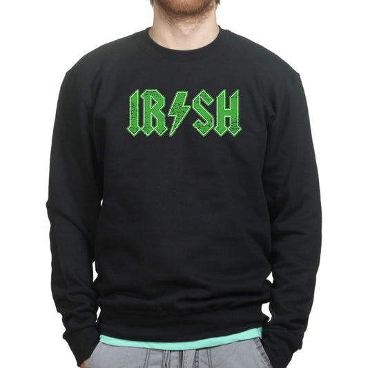 Irish Rock - St. Patrick's Day (Paddy) Ireland Spoof Funny Sweatshirt