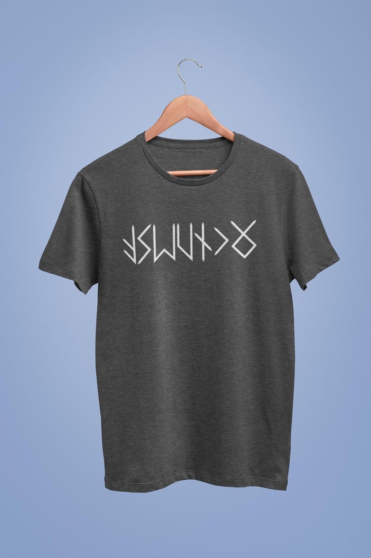Personalized Runes Futhark Shirt, Custom Norse Mythology Tee, Unisex Viking Clothes
