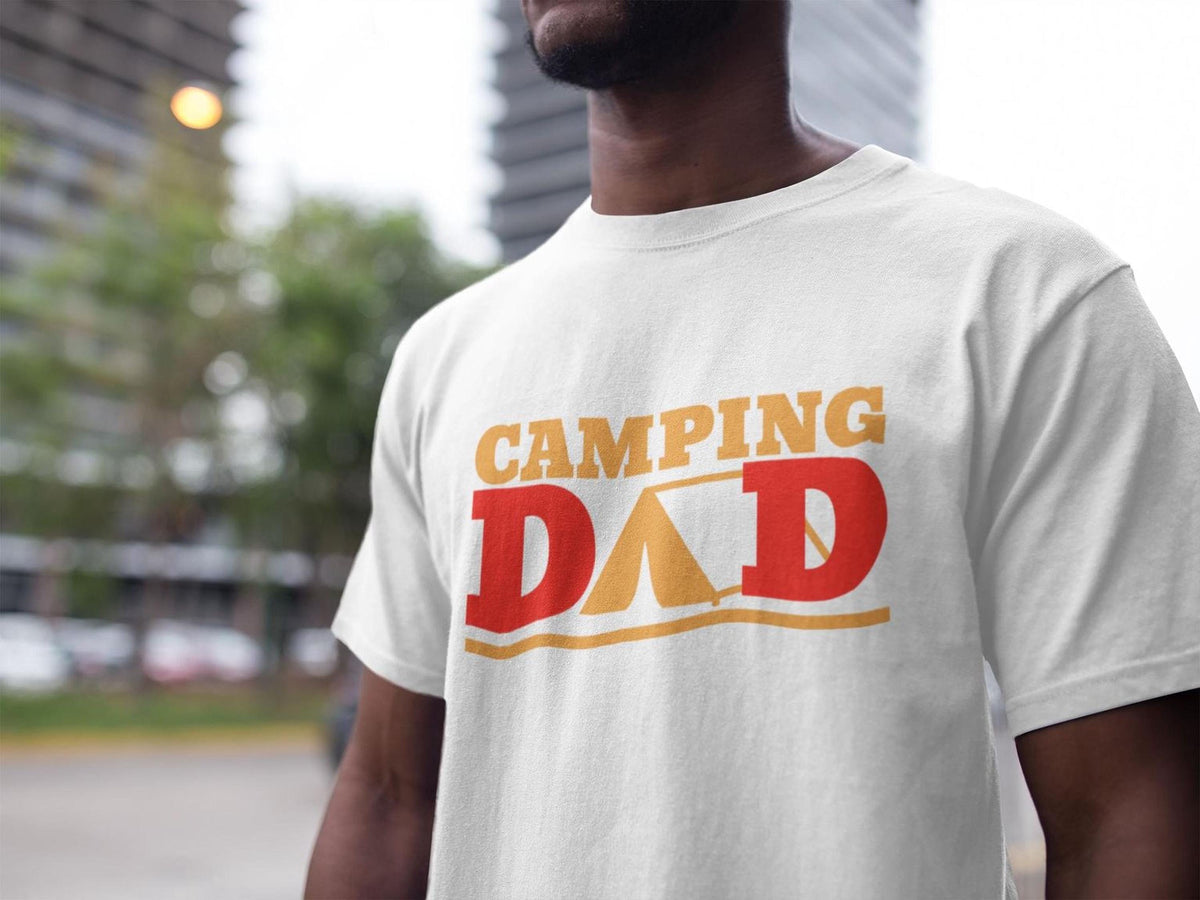 Camping Dad T-Shirt, Funny Outdoor Design for Fathers, Papa Adventure Tee