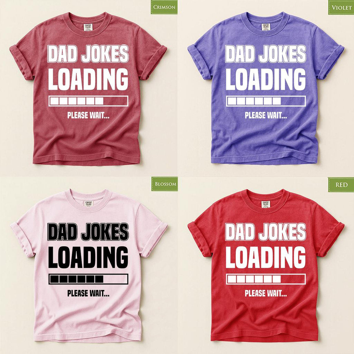 Funny Fathers Shirt, Dad Jokes Comfort Colors® Tee, Sarcastic Gift for Papa