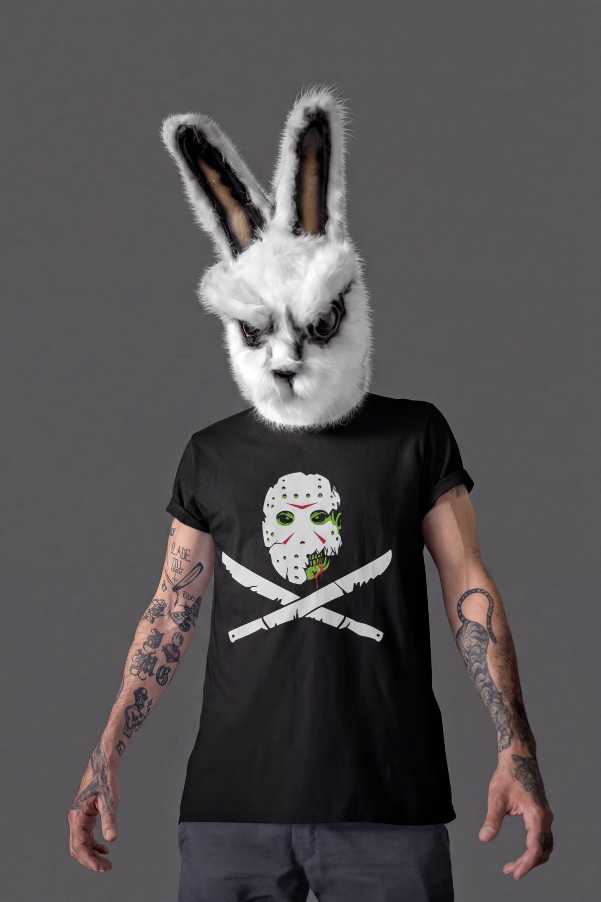 Horror Mask Crossbones Shirt, Hockey Mask Machete Flag T-Shirt, Skull Crossbones Horror Hoodie, Slasher Pirate Sweatshirt