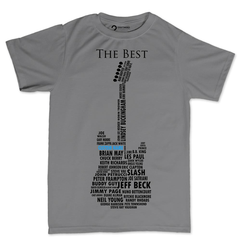 Custom Guitarist Shirt, Guitar Shirt for Men, Personalized Guitar Gift, Guitar Lover Gift, Guitar Legends T-shirt, Gift for Guitar Players