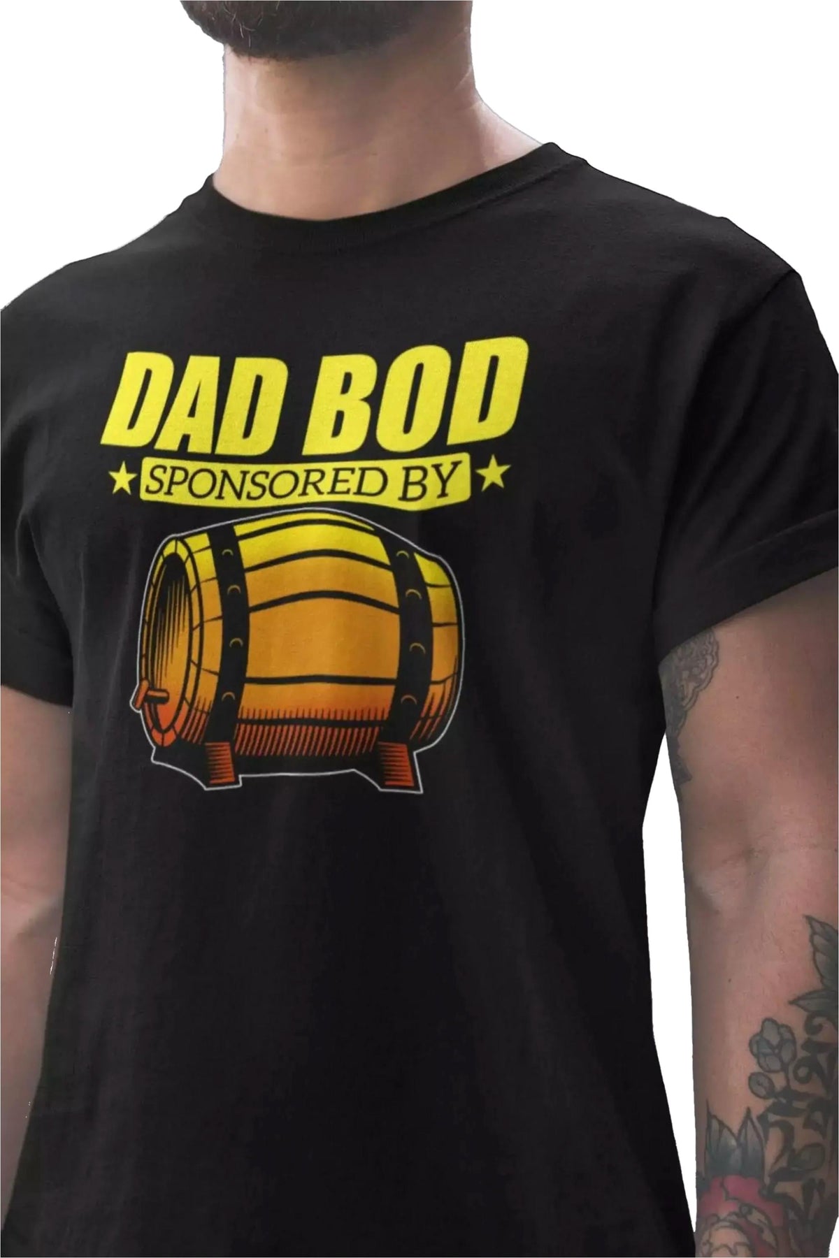 Dad Bod Funny T-Shirt, Fathers Day Tee, Family Casual Wear