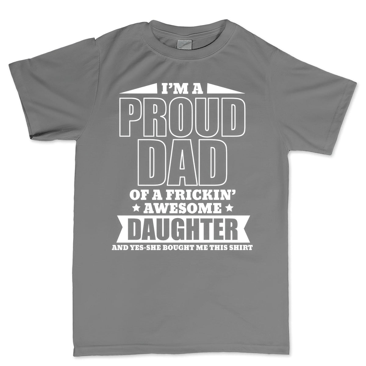 Comfort Colors® Dad Shirt, Proud Father Tshirt, Fathers Day Gift From Daughter