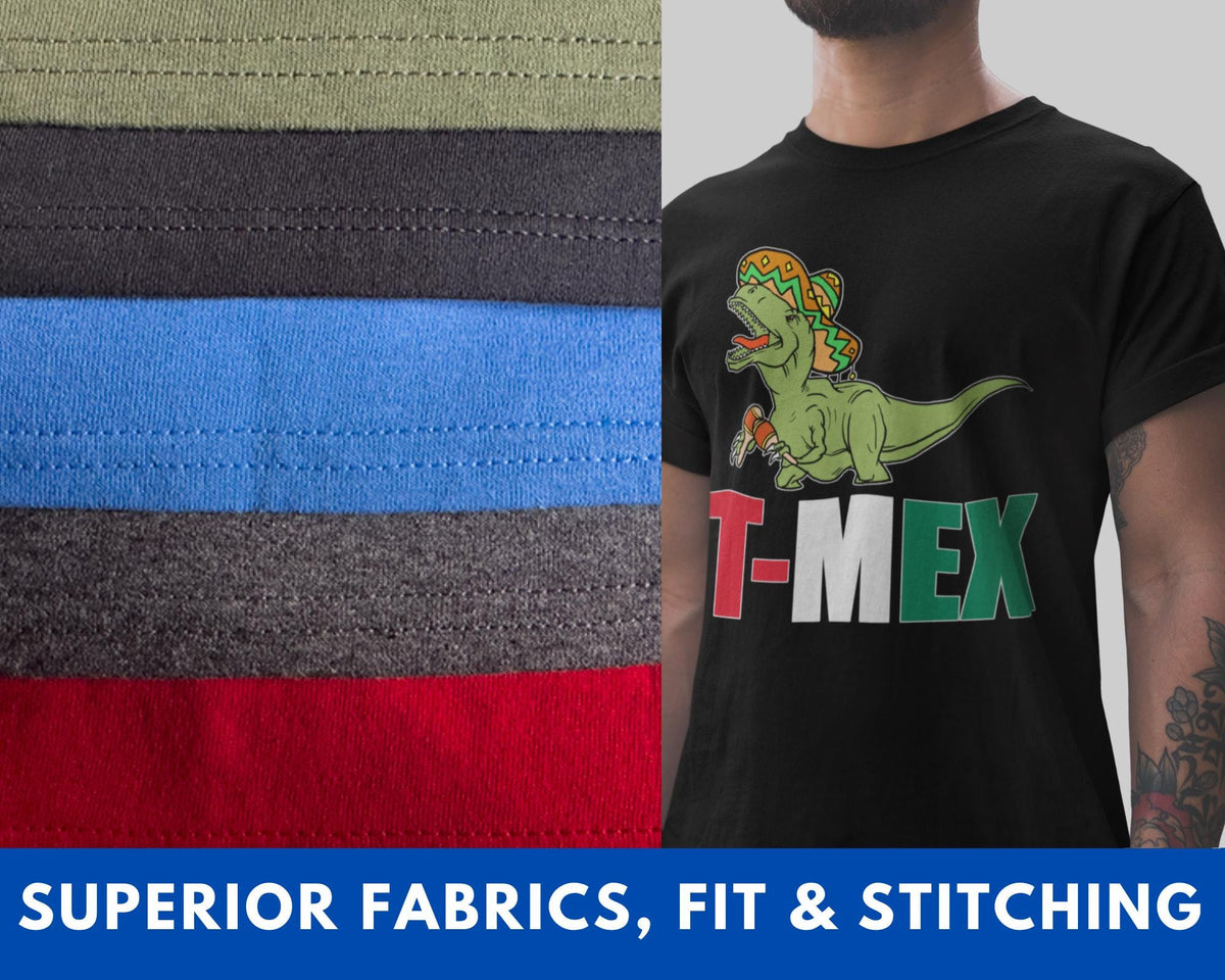 T-Rex Taco T-Shirt: Funny T-Mex Mexican Meme - Foodie Humor Tee