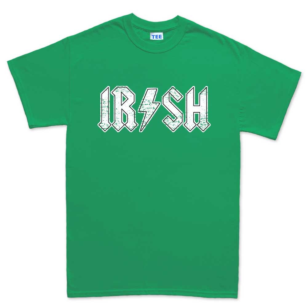 Irish Rock St. Patrick Shirt, Patty’s Day Retro Four Leaf Clover, Shamrock Leprechaun Outfit