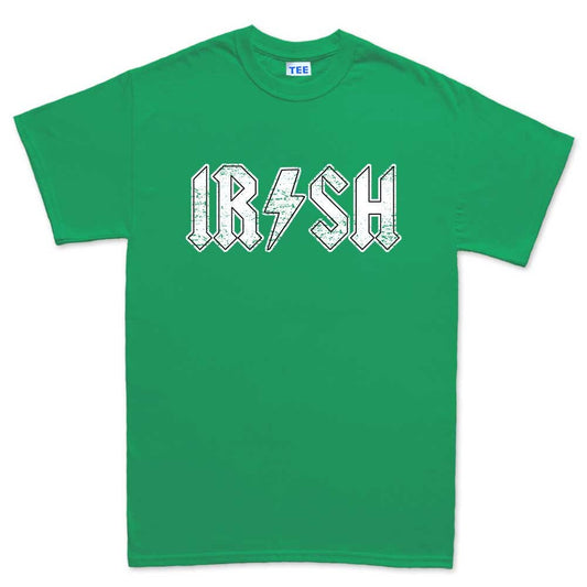 Irish Rock St. Patrick Shirt, Patty’s Day Retro Four Leaf Clover, Shamrock Leprechaun Outfit