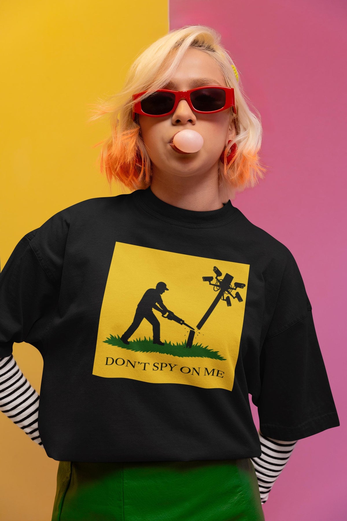 Don't Spy On Me Shirt | Anti Surveillance Flock Camera Tee | Privacy Rights Gift