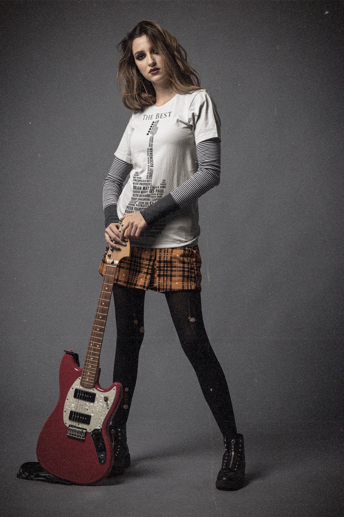 Guitar Player Shirt, Rock Legends Graphic Tee, Gift for Guitarists