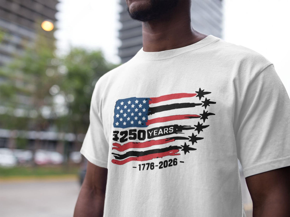 America 250th Anniversary Tee, Comfort Colors® July 4th Shirt, USA Pride