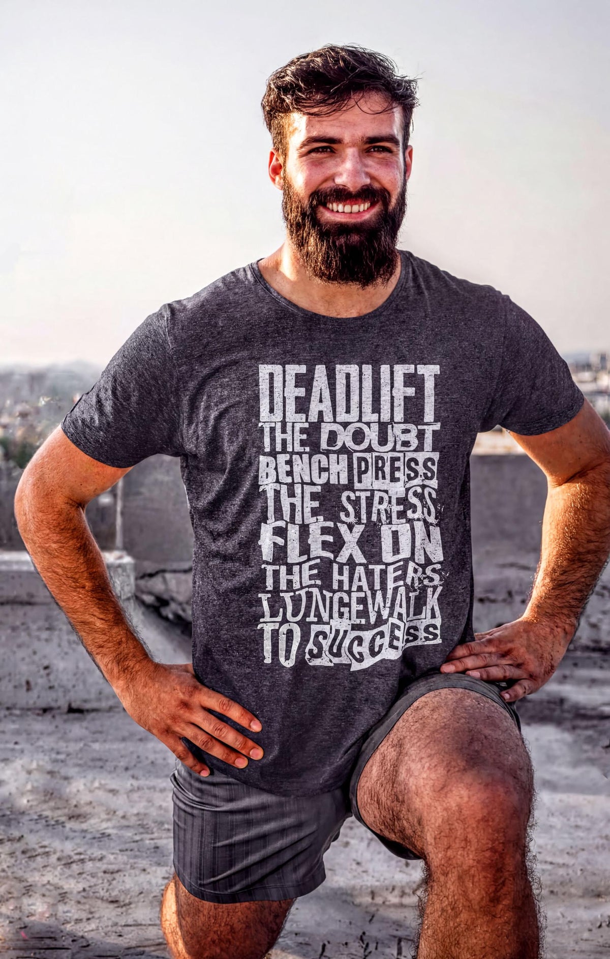 Comfort Colors® Motivational Gym Shirt, Exercise Tee for Fitness Lovers, Active Lifestyle TShirt